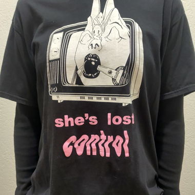 T-Shirt Sie verlor die Kontrolle