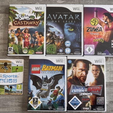 Wii Games 6-Pack Bundle
