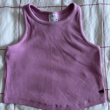 Zara rosa Crop-Top