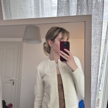ZARA Cream Knit Cardigan