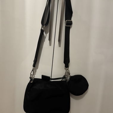 Black handbag