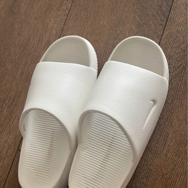 Nike White Slides