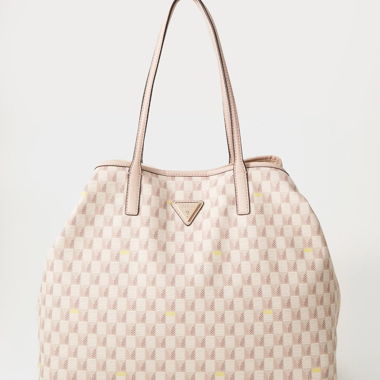 Guess WAVE LARGE SET - Shopping Bag - rose