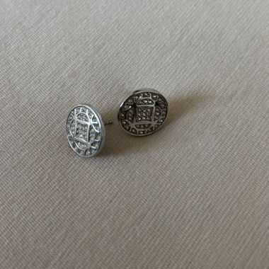 Orecchini a Perno Fossil con Strass