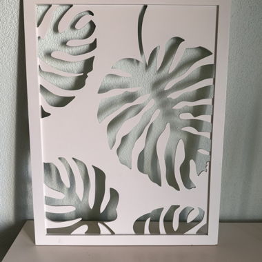 Wandbild Monstera