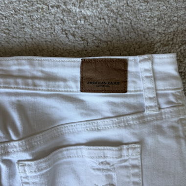 American Eagle weisser Jeansrock