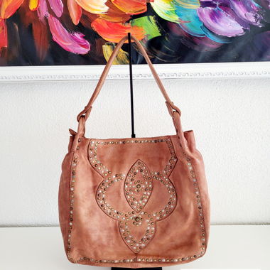 Sac en cuir, vintage