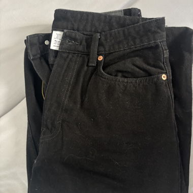 jeans baggy neri