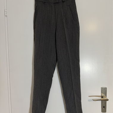 100% wool grey dress pants size S