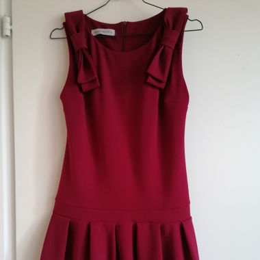 Weinrotes Kleid Rinascimento XS
