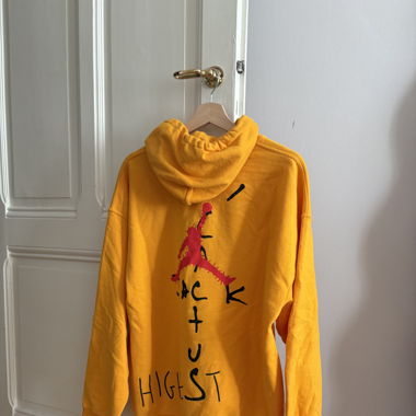 Hoodie Travis Scott Cactus Jack x Jordan Yellow