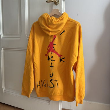 Hoodie Travis Scott Cactus Jack x Jordan Yellow