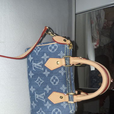 Lv Denim Bag