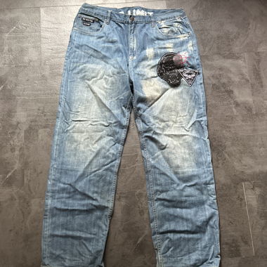 Jeans G Unit à patch graphique