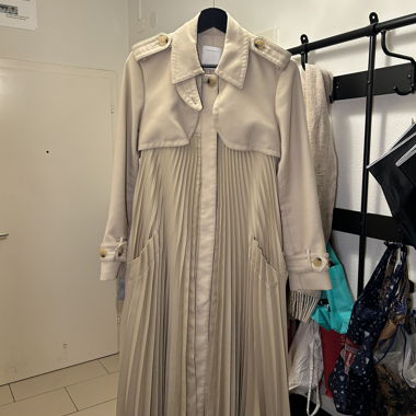 Trench Plissé Sandro Vino