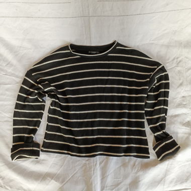 Gestreifter Pullover