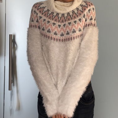 fluffy pullover