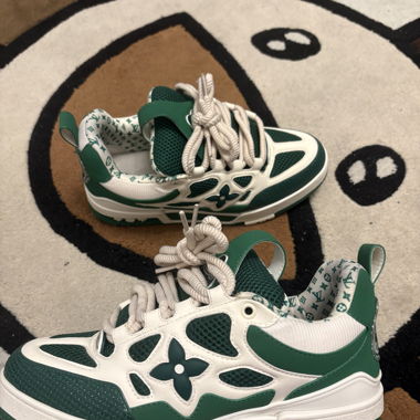 Green Louis Vuitton Sneakers