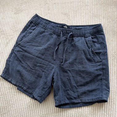 Dark blue casual shorts