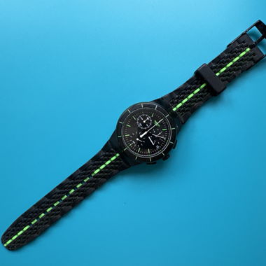 Cronografo da Uomo Swatch Laser Track nero