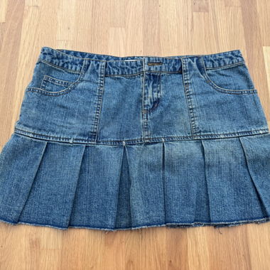 Flash Lights Denim Skirt