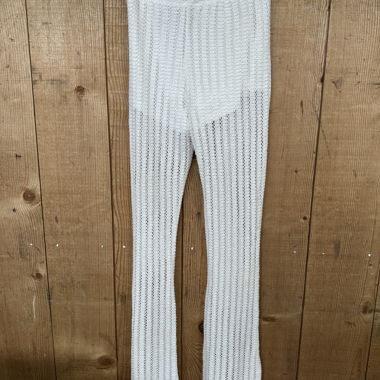 Pantalon Bershka blanc