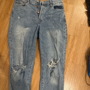 Mom jeans high waist