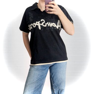 Schwarzes Polo Skater!