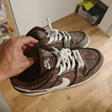 Nike SB dunk low pro paisley brown