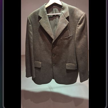 Blazer verde vintage SanRemo da uomo