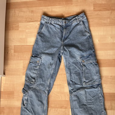 Jeans Cargohose 