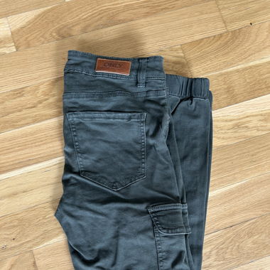 Cargo Hosen dunkelgrün