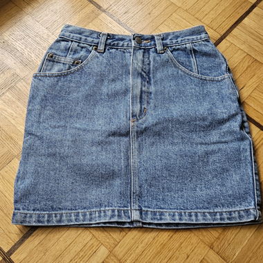 Lois Light Blue Denim Mini Skirt