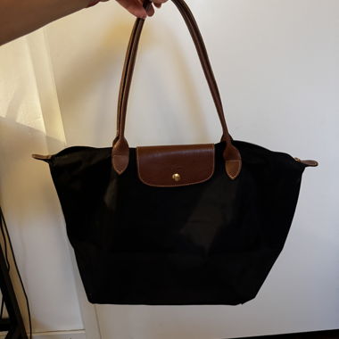 LONGCHAMP schwarzer Shopper