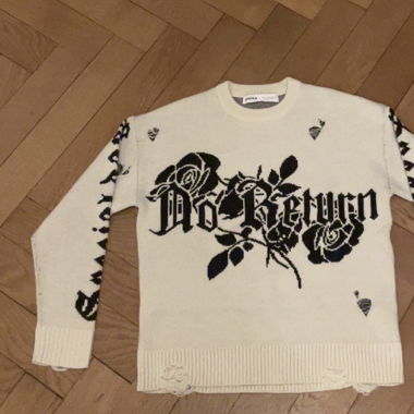 Graphic Knitsweater Bershka