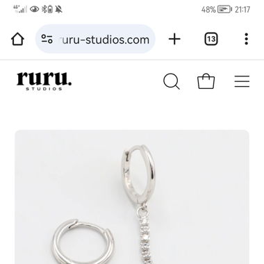 Echtsilber Ohrringe von Ruru Studios
