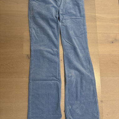 Pantaloni in velluto a coste blu Gr. 38