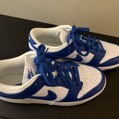 Nike Dunk Low blu e bianco EU 40