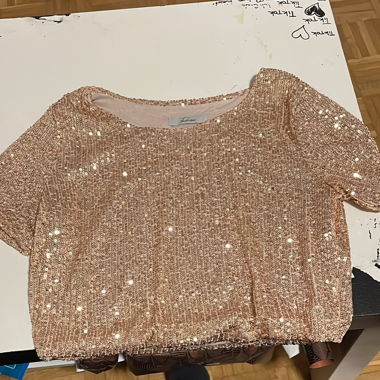 Glitzer tshirt 