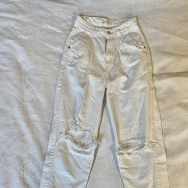 Weisse Jeans