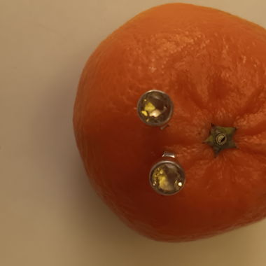 Orecchini con citrino