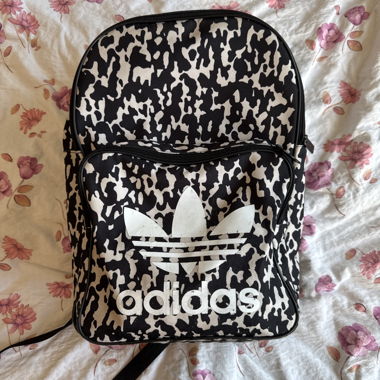 Zaino Adidas nero/bianco