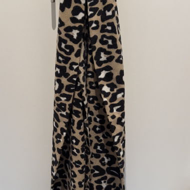 Leopard print scarf