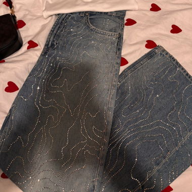Zara Glitter Jeans