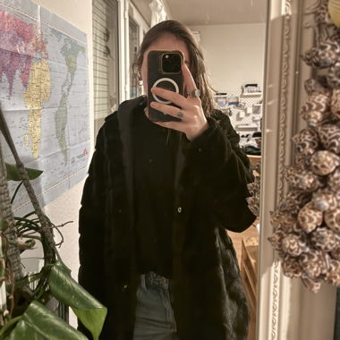 Tissaia schwarze Jacke Gr. 42