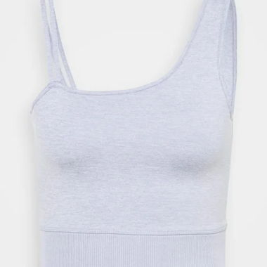 Graues Sport-Top M