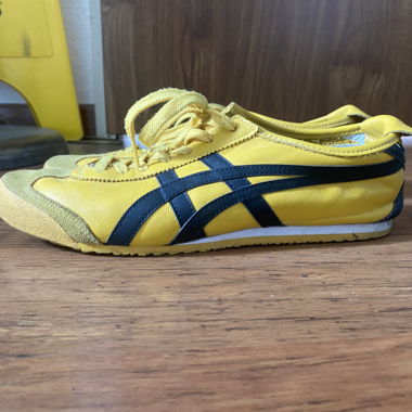 Yellow Onitsuka Tiger Sneakers