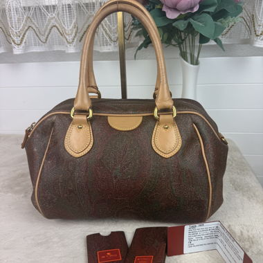 100% Original Etro Milano Boston Tasche