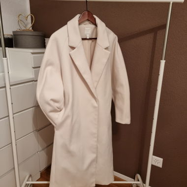 Beige Transitional Coat
