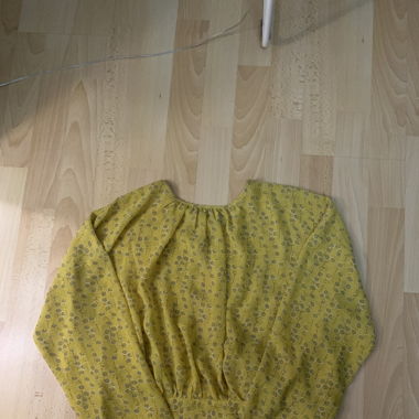 Yellow spring/summer top 